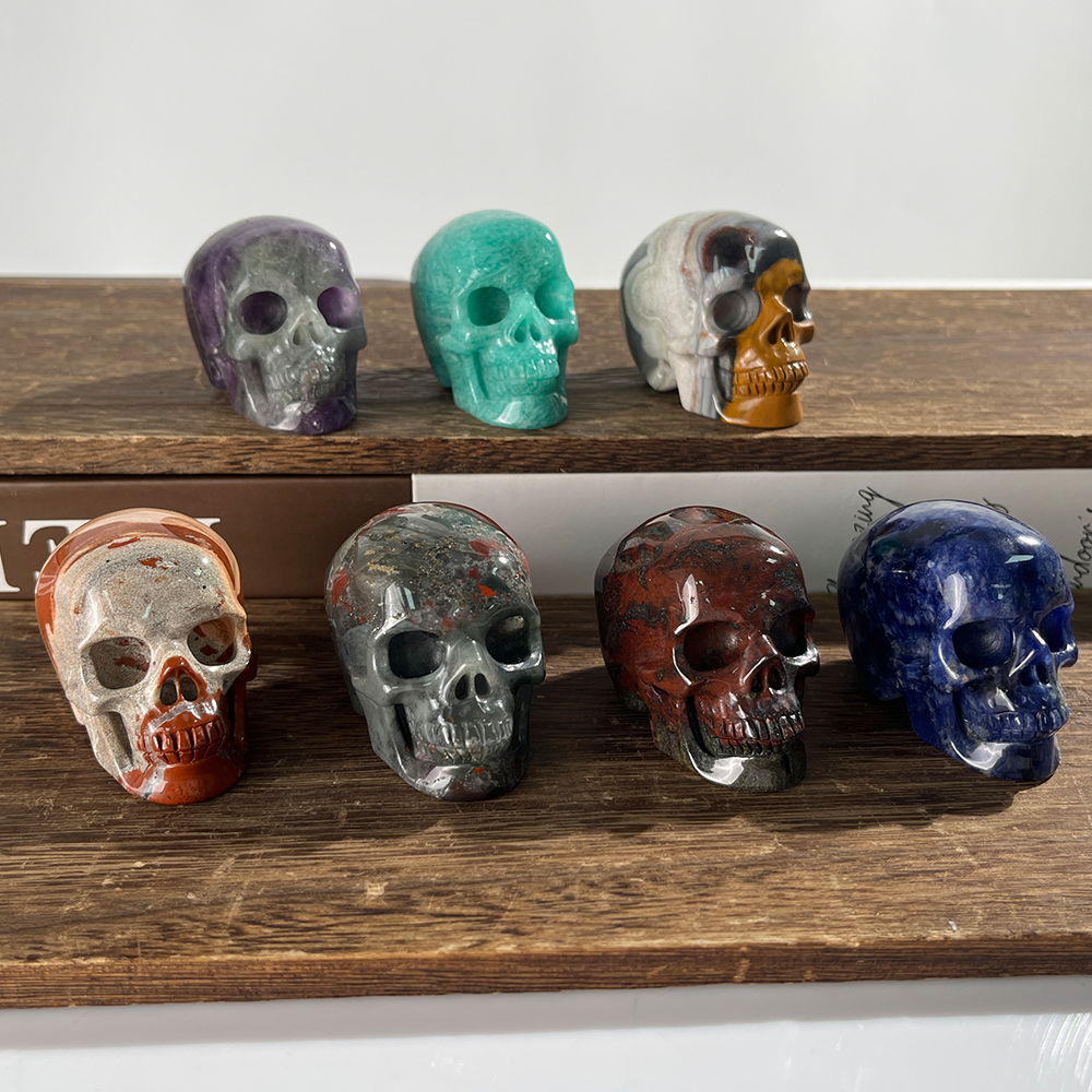 2 inch Crystal Skull Collection — view 3