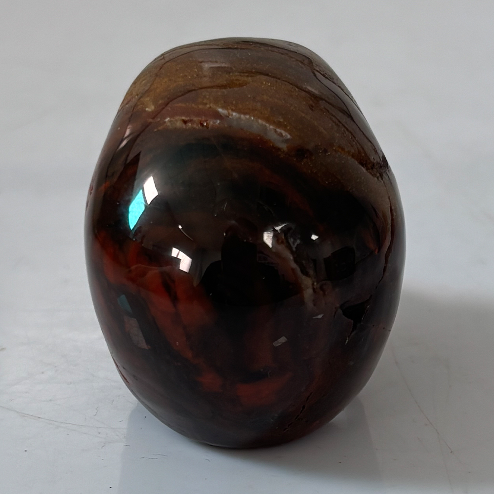 2 Inch Red Jasper Crystal Skull — view 4
