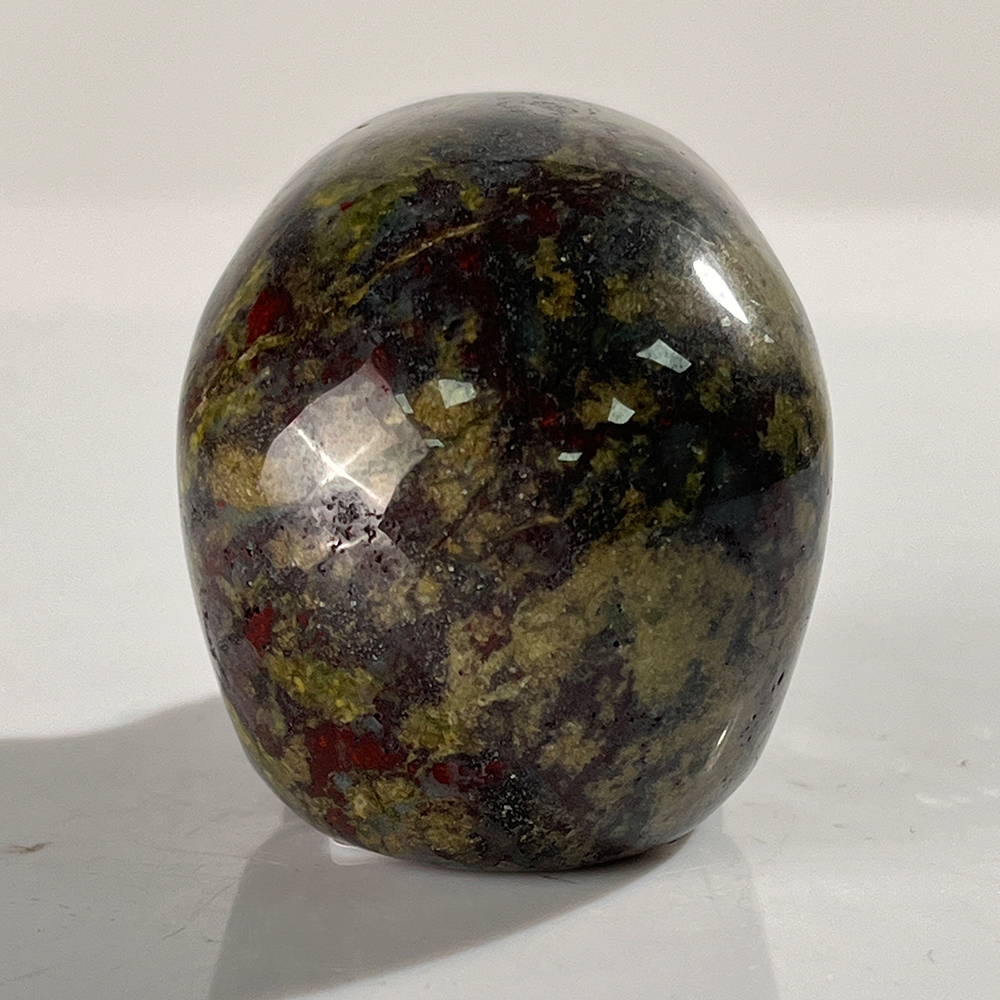 2 Inch Dragon Bloodstone Crystal Skull – Skull — view 4