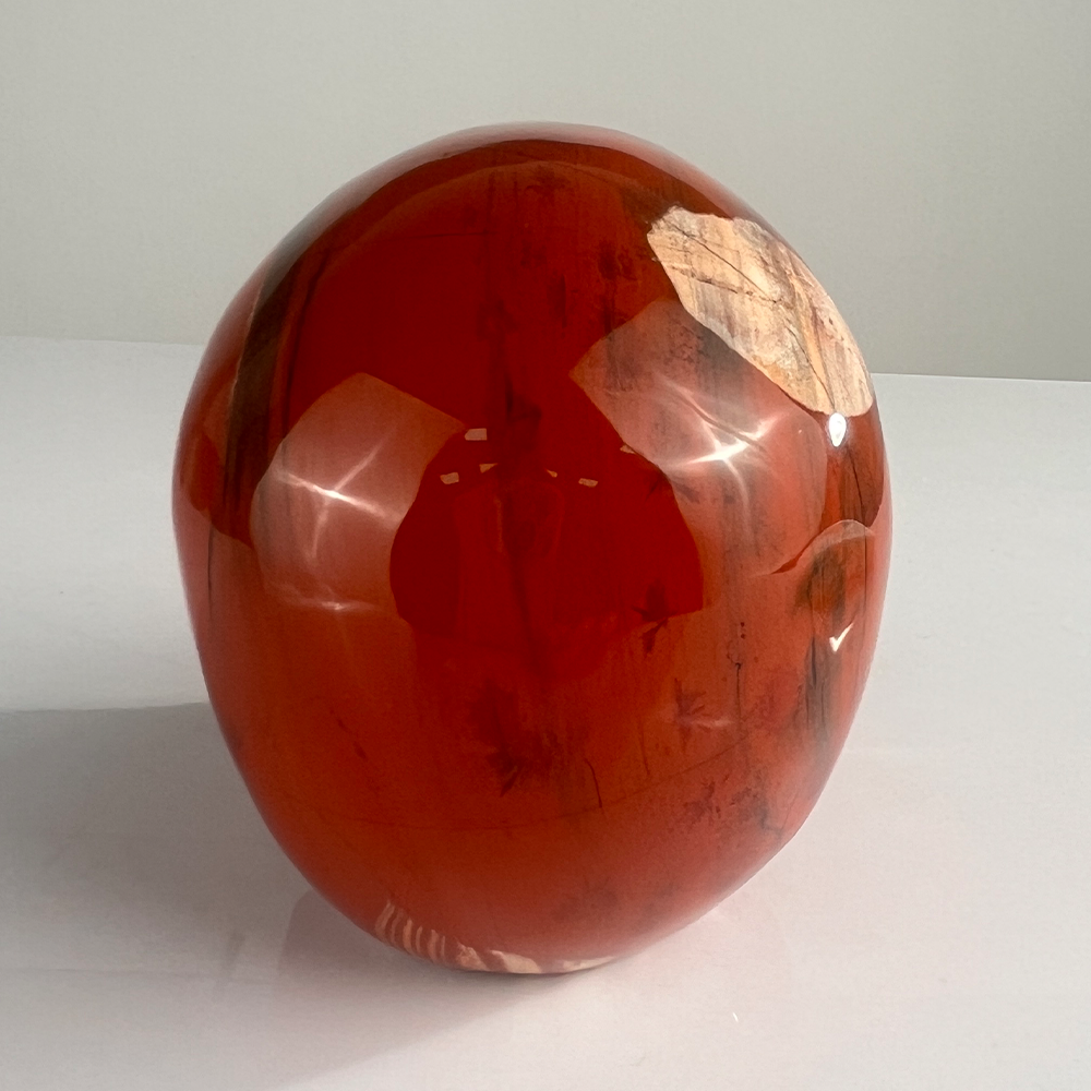 4.5 Inch Red Jasper Crystal Skull — view 4
