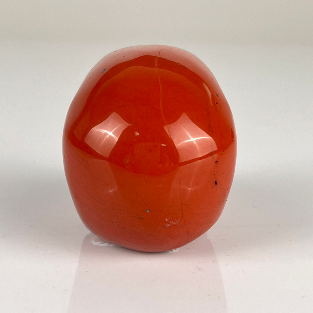 2 Inch Red Jasper Crystal Skull — view 4