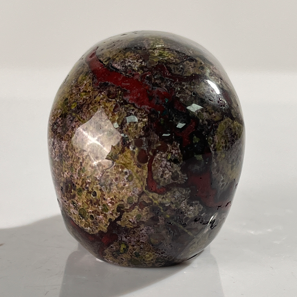 2 Inch Dragon Bloodstone Crystal Skull – Skull — view 4