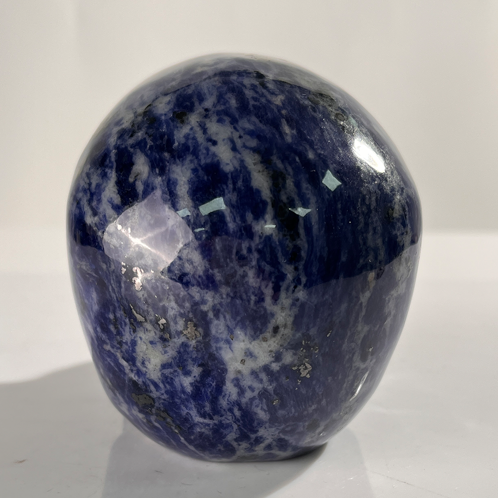 4.5 Inch Blue Lace Agate Crystal Skull — view 4