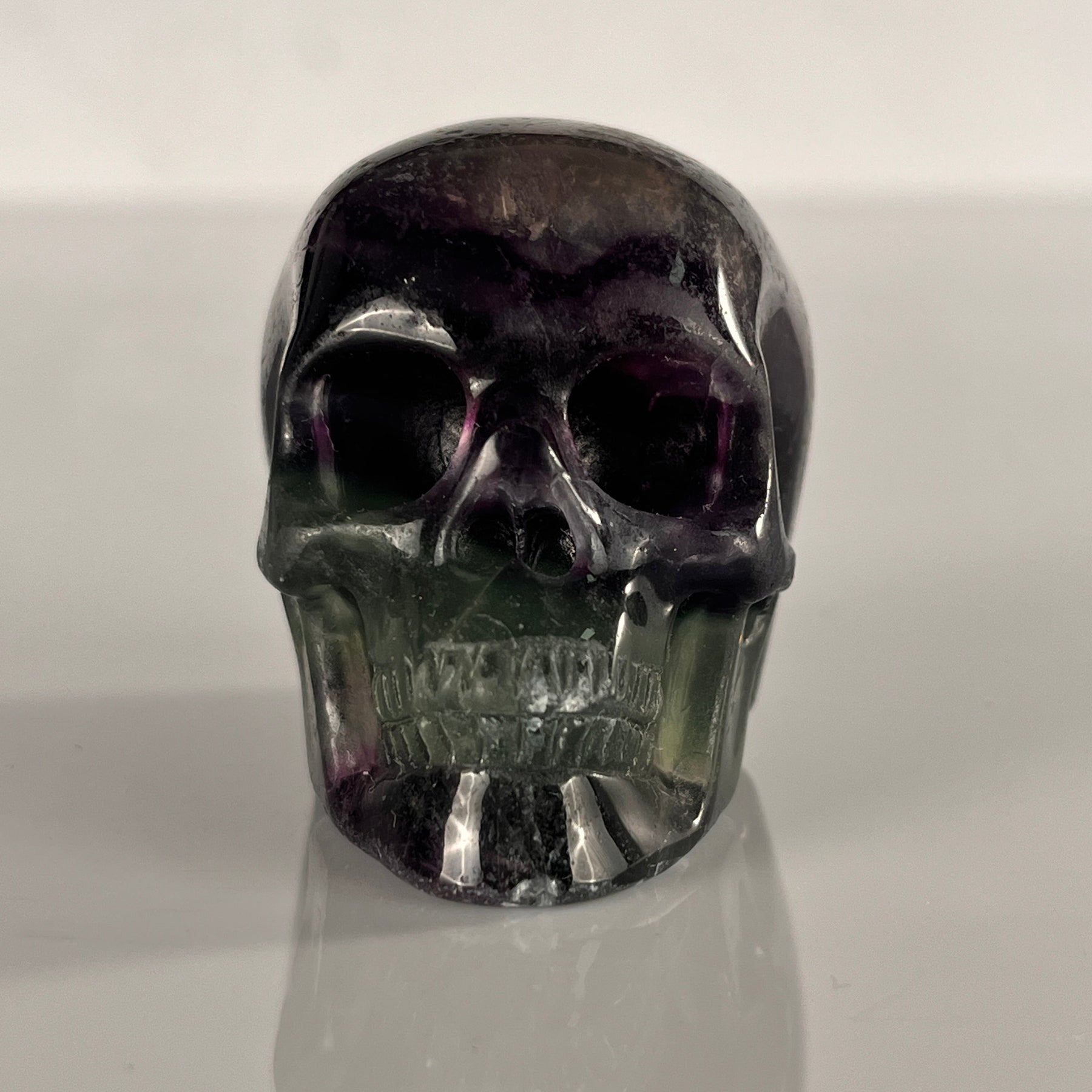 2 Inch Fluorite Crystal Skull — view 7