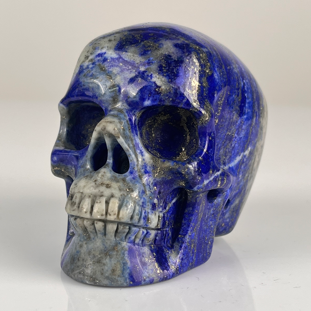 3 inch Lapis Lazuli Crystal Skull — view 6