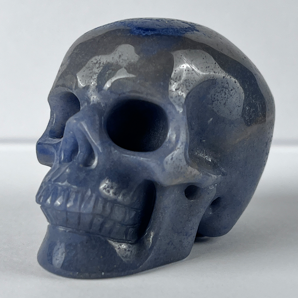 2 Inch Blue Aventurine Crystal Skull – Skull — view 5