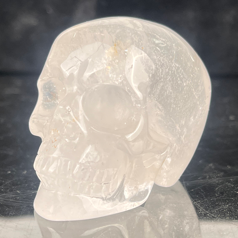 2 Inch Clear Quartz Crystal Skull – Skull — view 6