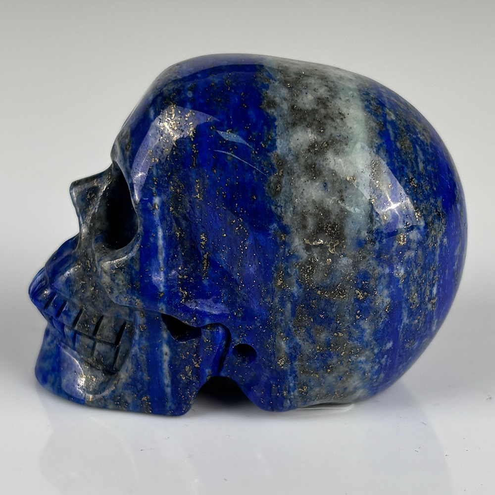 2 inch Lapis Lazuli Crystal Skull — view 5
