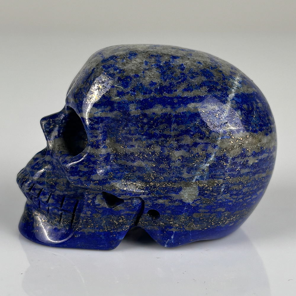 2 inch Lapis Lazuli Crystal Skull — view 5