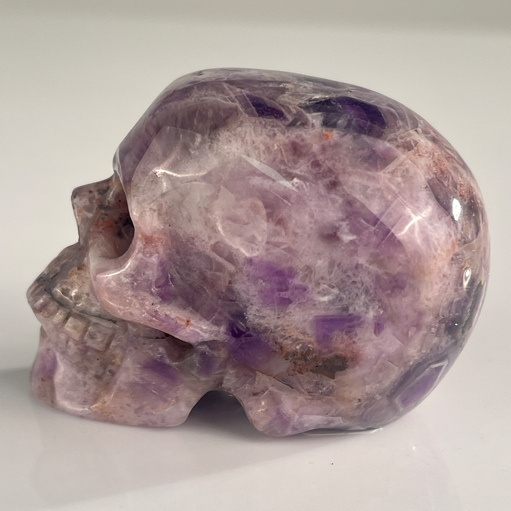 2 Inch Dream Amethyst Crystal Skull – Skull — view 5