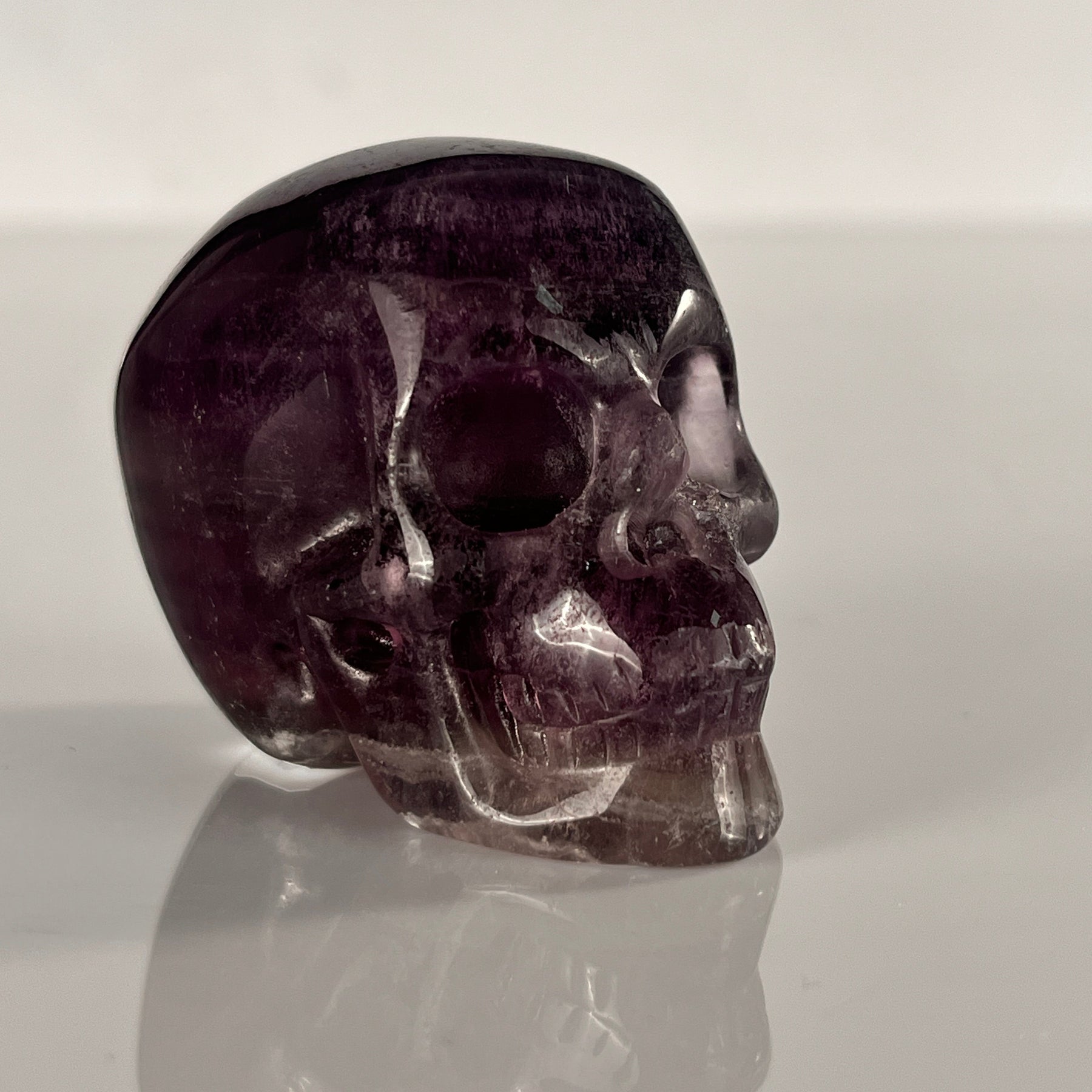 2 Inch Fluorite Crystal Skull — view 2