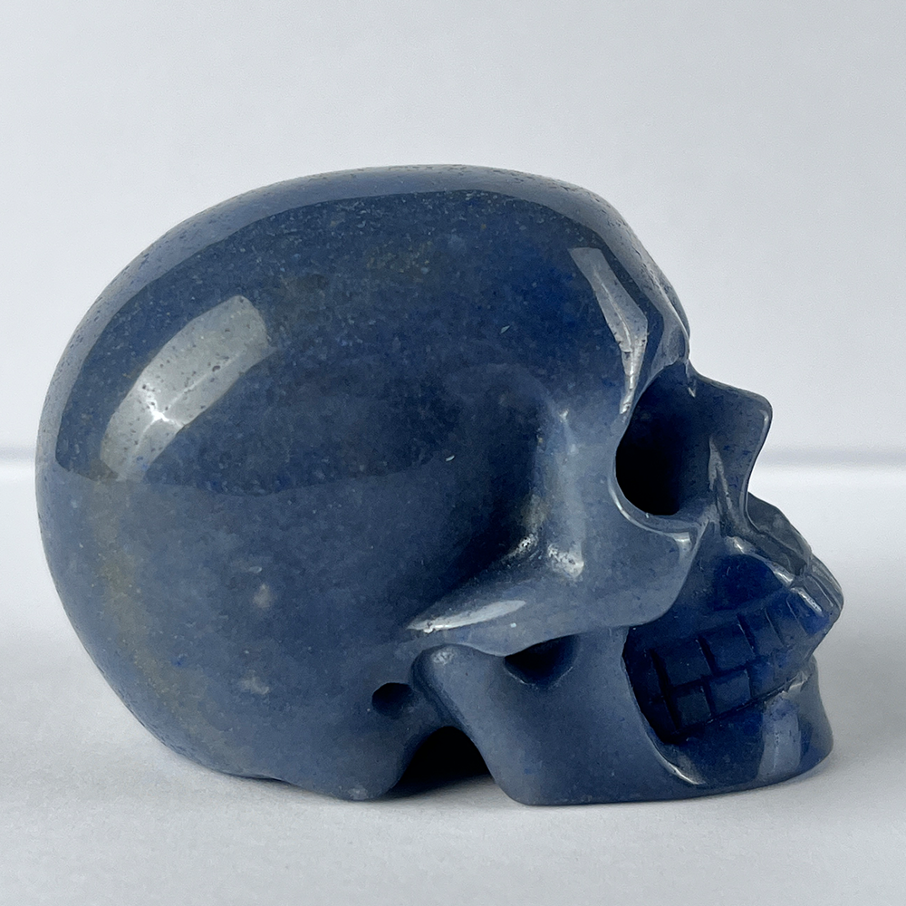 2 Inch Blue Aventurine Crystal Skull – Skull — view 6