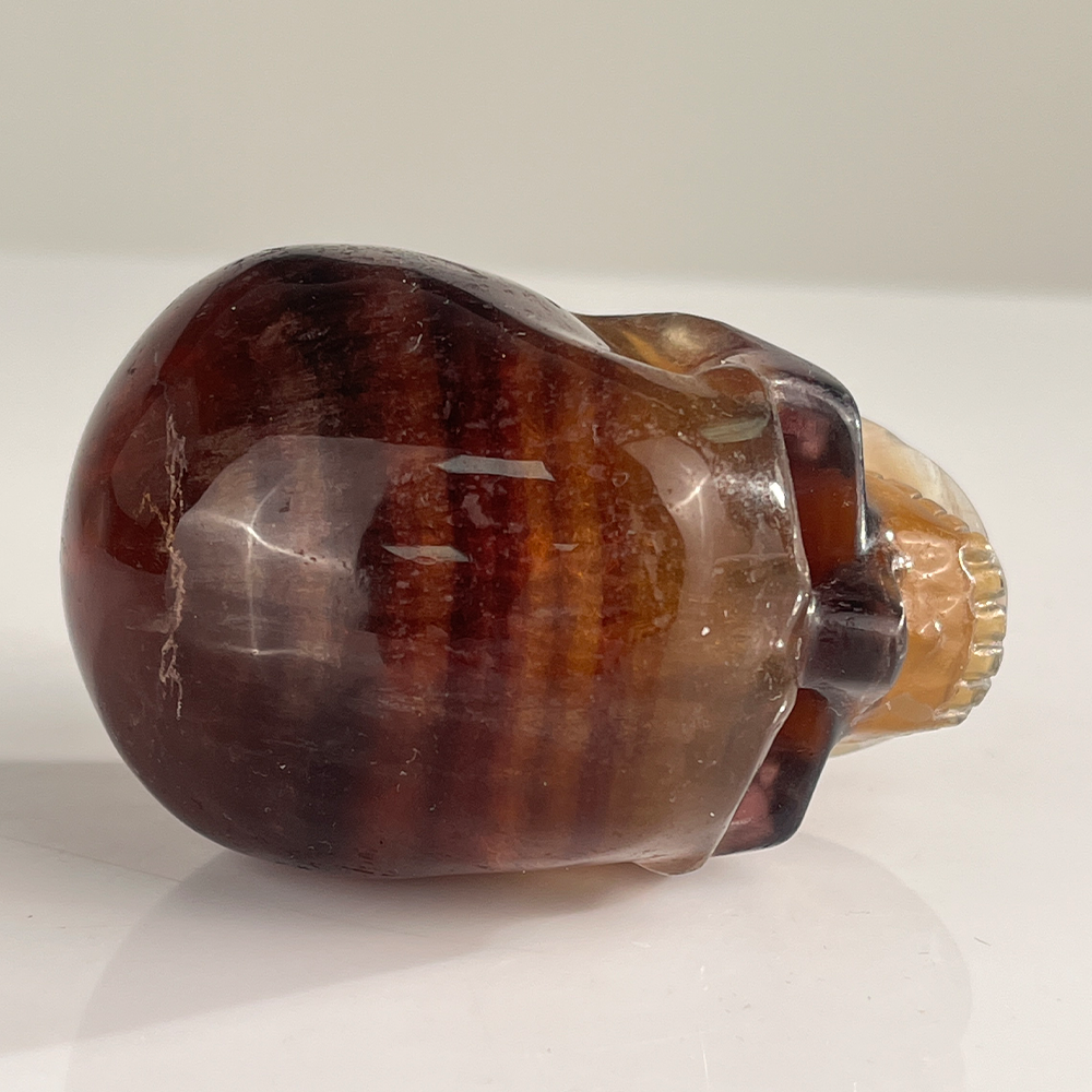 3 Inch Fluorite Crystal Skull — view 8