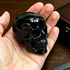 2 Inch Obsidian Crystal Skull – Skull — view 1