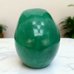 3 Inch Green Aventurine Crystal Skull — view 5