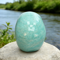 3 Inch Amazonite Crystal Skull — view 5