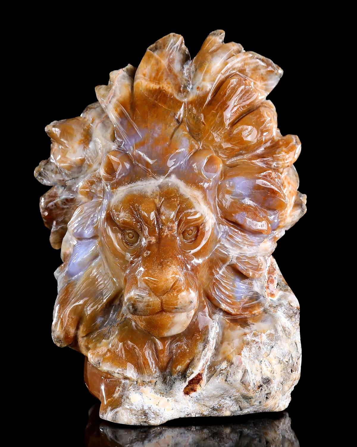 Chalcedony Jasper Lion