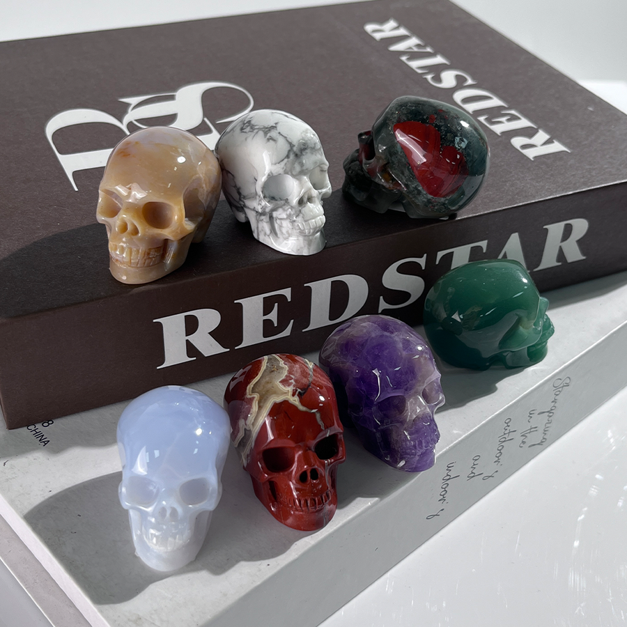 1.75 inch Crystal Skull Collection — view 1