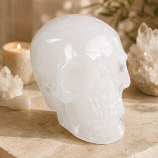 4.5-inch Angolan Quartz Skull