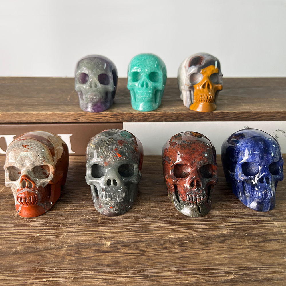2 inch Crystal Skull Collection — view 2