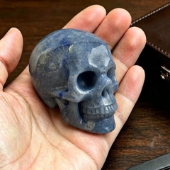 2 Inch Blue Aventurine Crystal Skull – Skull — view 1