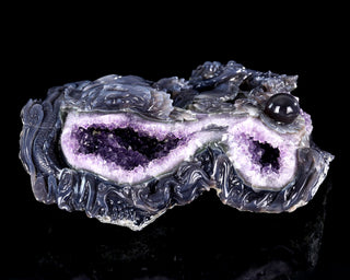 Amethyst Dragon Realm Geode