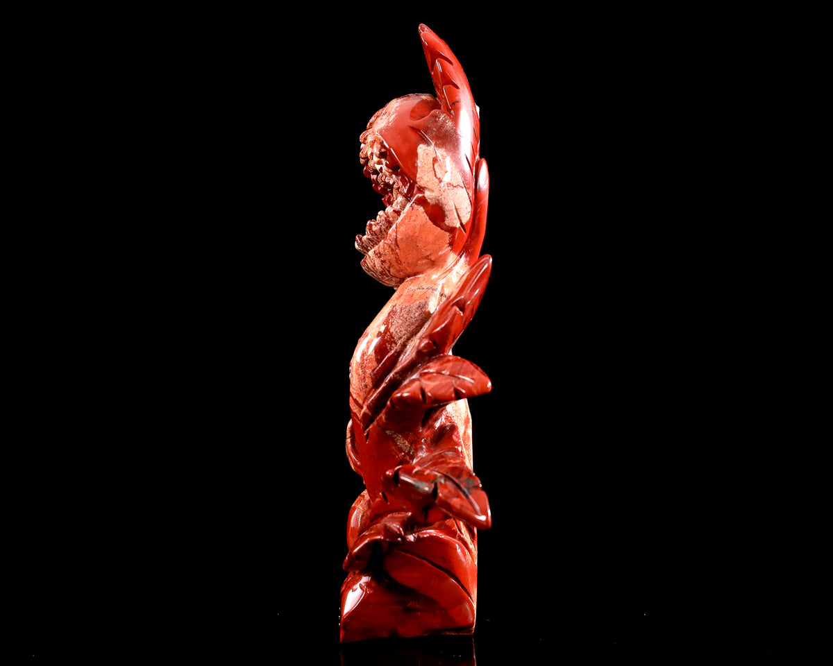 Red Jasper Carnivorous Flower