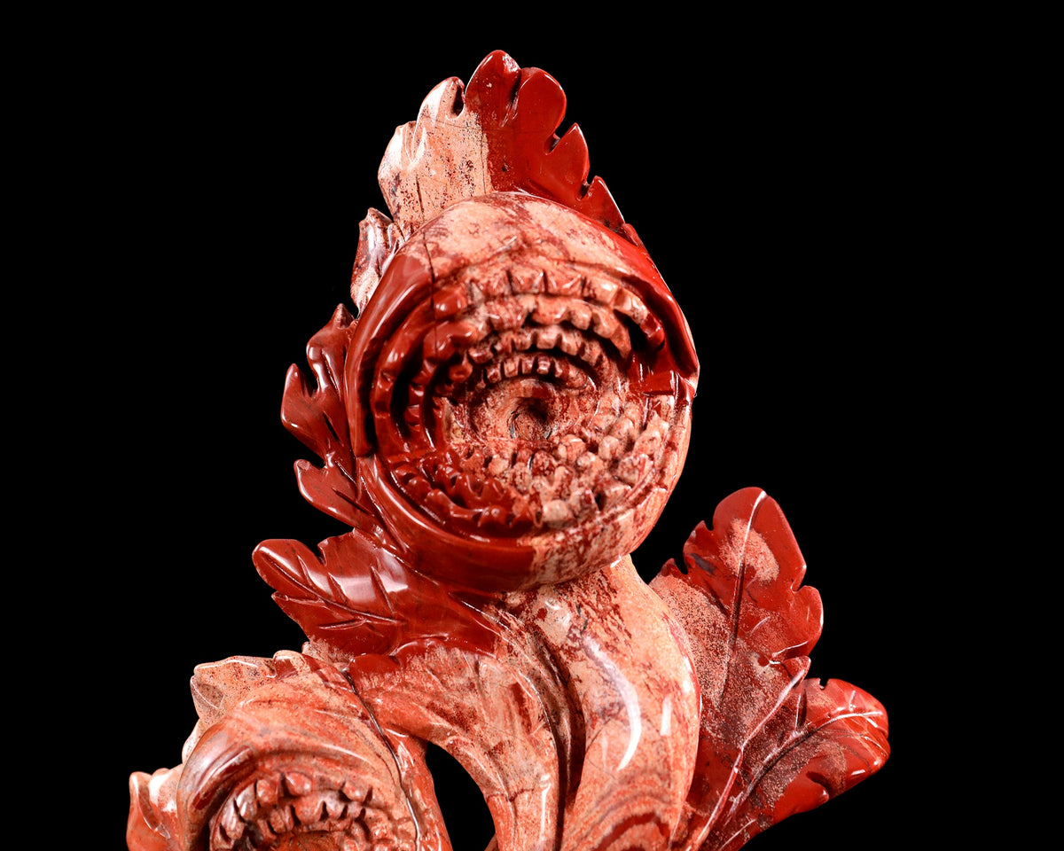 Red Jasper Carnivorous Flower