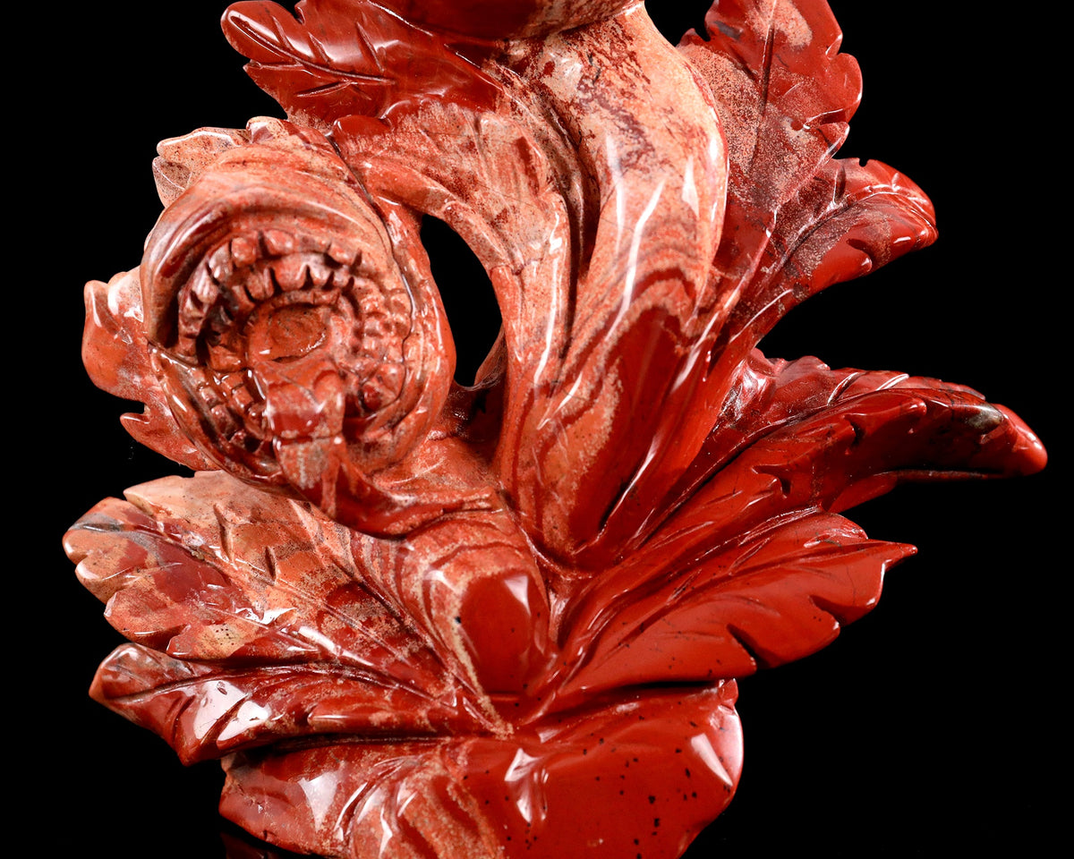 Red Jasper Carnivorous Flower