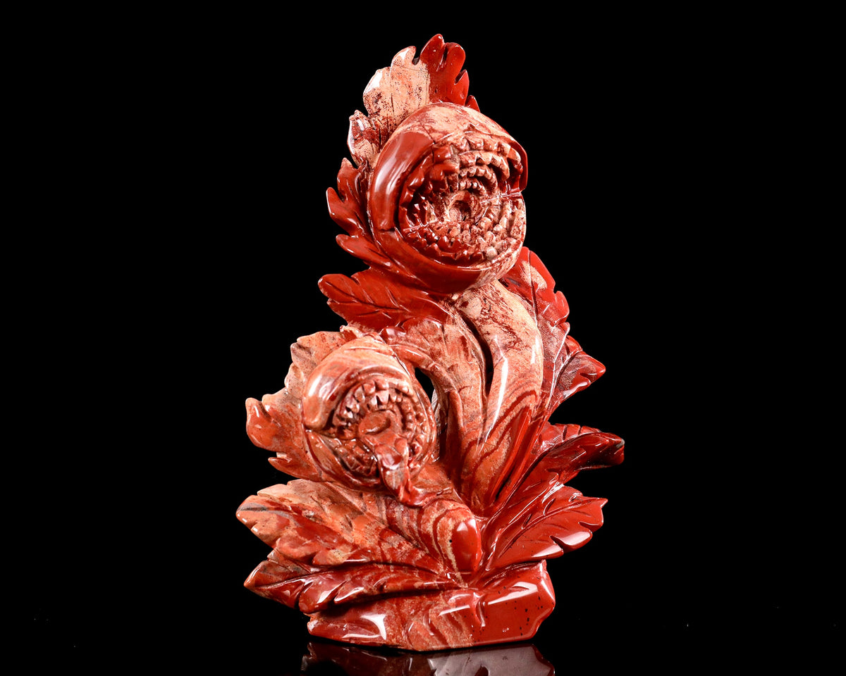 Red Jasper Carnivorous Flower