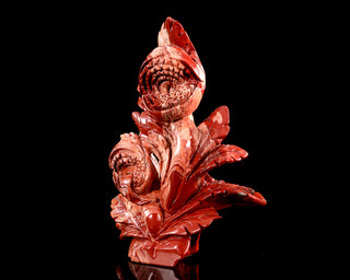 Red Jasper Carnivorous Flower