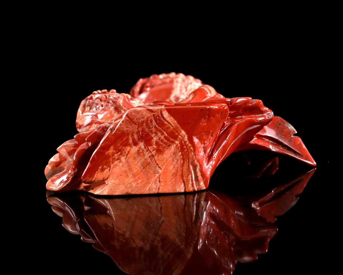 Red Jasper Carnivorous Flower