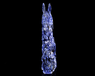 Sodalite Horse Head & Tree Stump