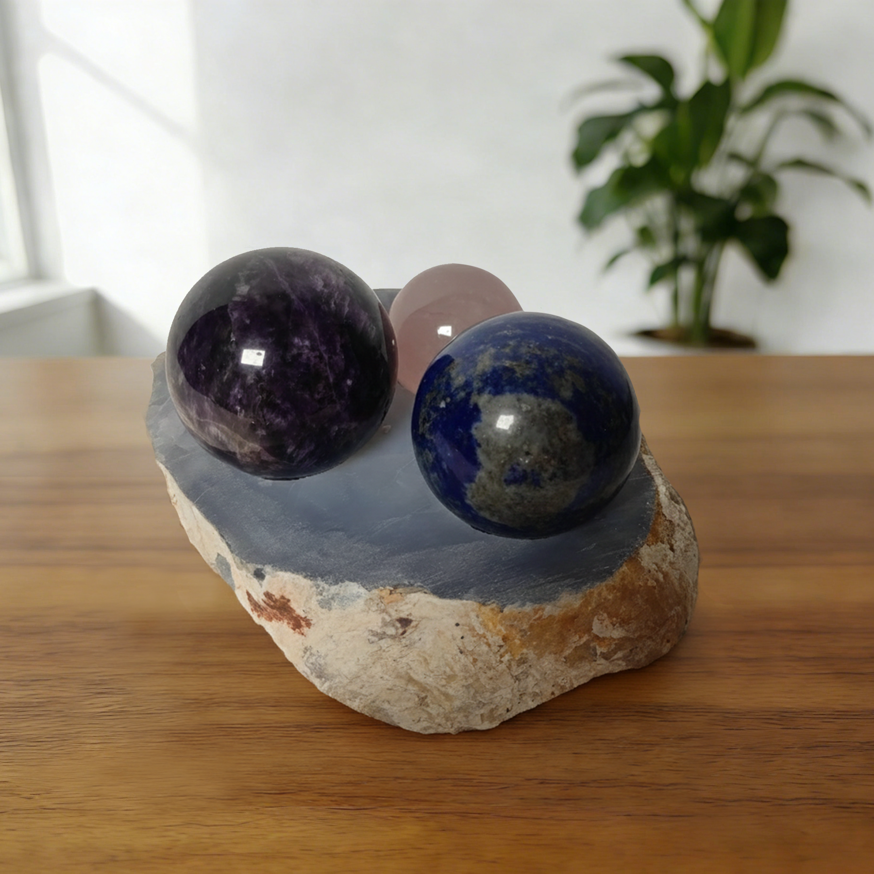 Crystal Sphere – Natural Polished Gemstone Ball — view 4