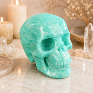 2.2-inch Amazonite Skull