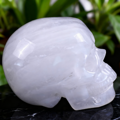 3 Inch Angola Quartz Crystal Skull — view 5
