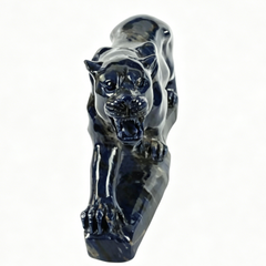 Blue Sodalite Leopard Sculpture — view 7