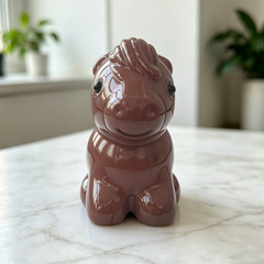 Red Jasper Cartoon Pony Carving — view 8