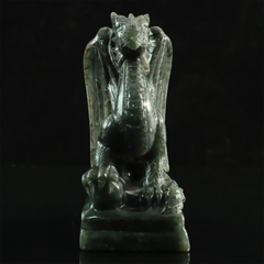 Labradorite Winged Dragon - Sculpture — view 8