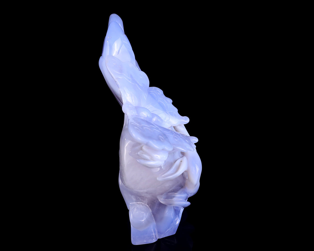Blue Lace Agate Butterfly