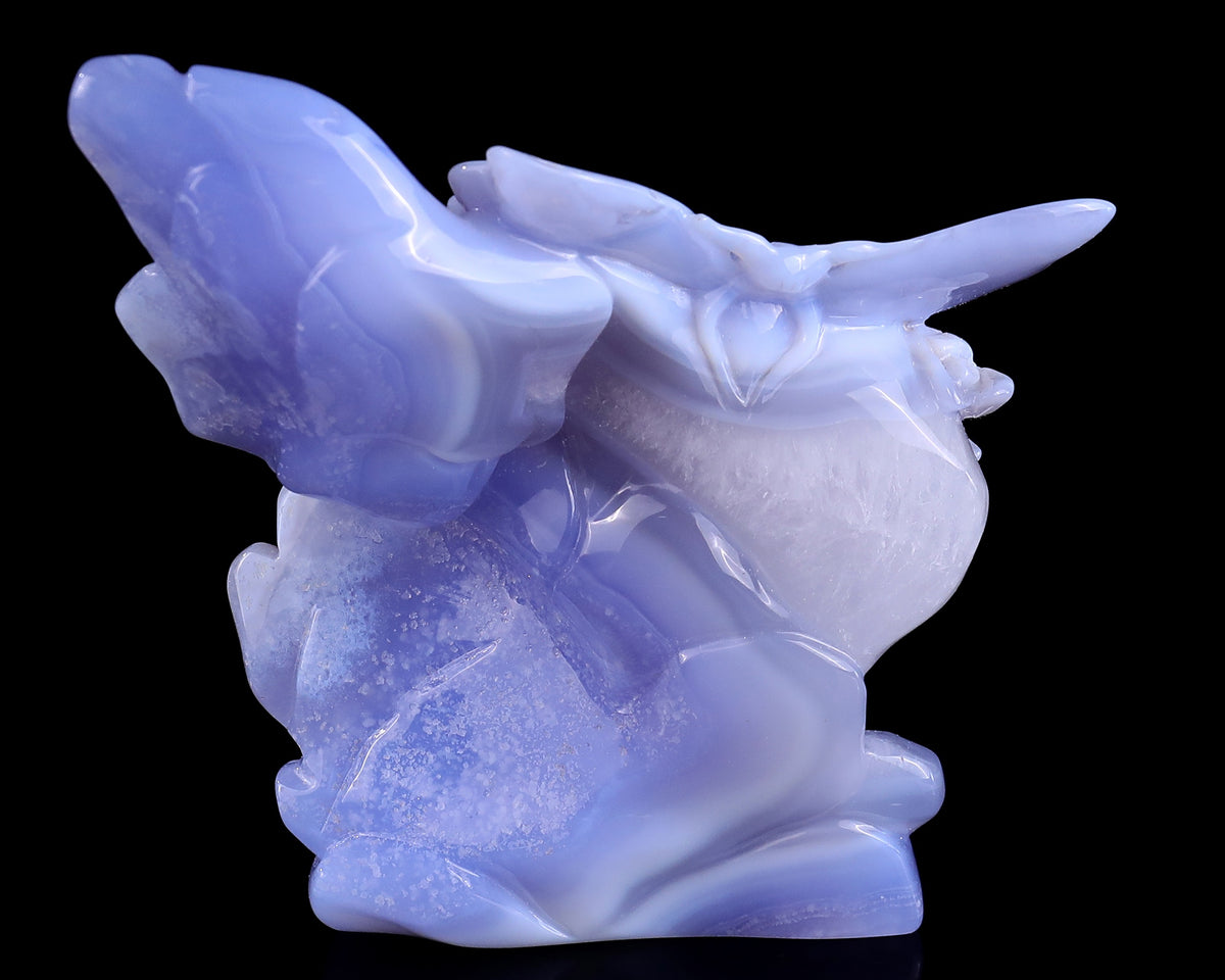 Blue Lace Agate Butterfly
