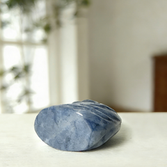 Blue Aventurine Unicorn Head Carving – Gemstone — view 6