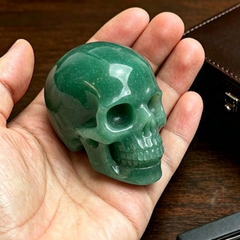 2 Inch Green Aventurine Crystal Skull – Skull — view 1
