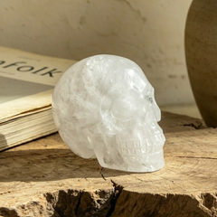 3 Inch Angola Quartz Crystal Skull — view 1