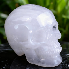 4.5 Inch Angola Quartz Crystal Skull — view 6