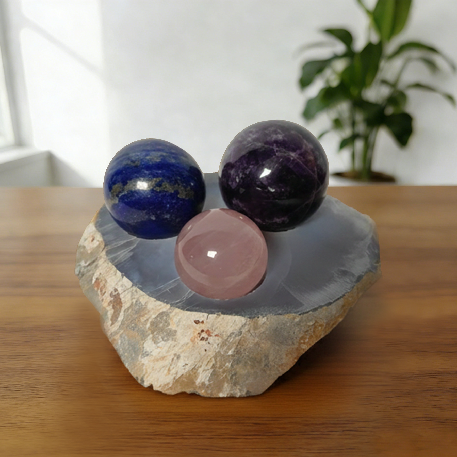 Crystal Sphere – Natural Polished Gemstone Ball — view 5