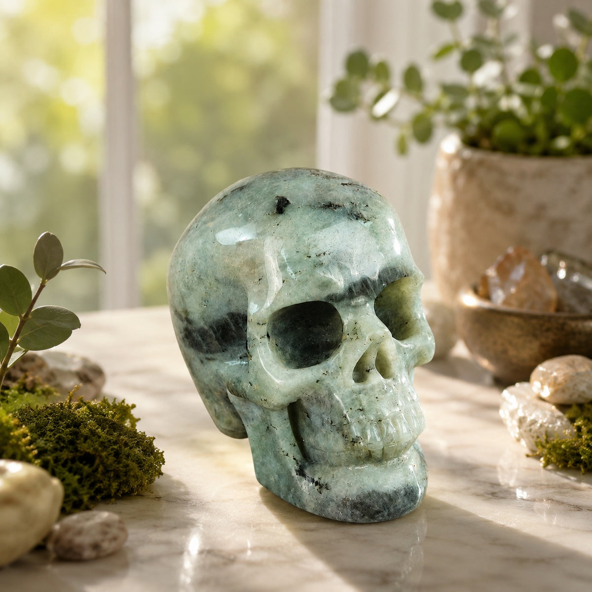 4.5-inch Labradorite Skull
