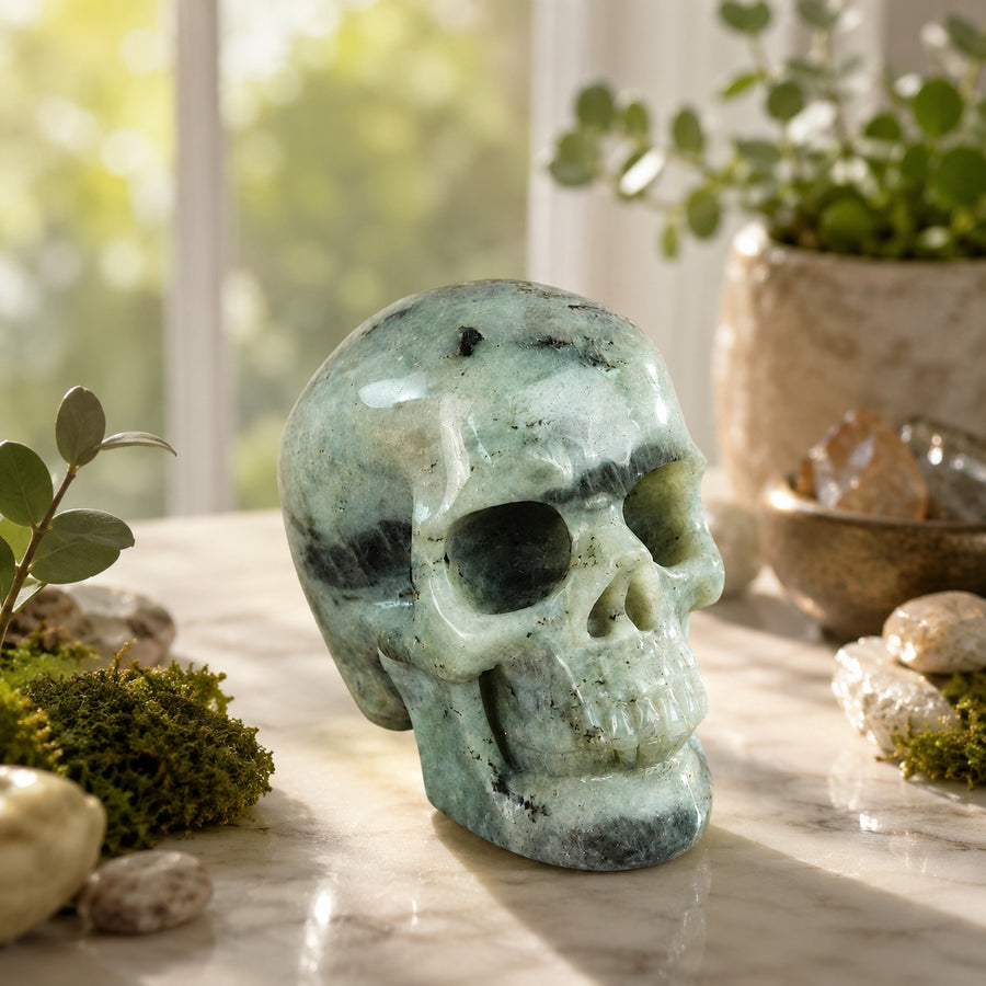 4.5-inch Labradorite Skull