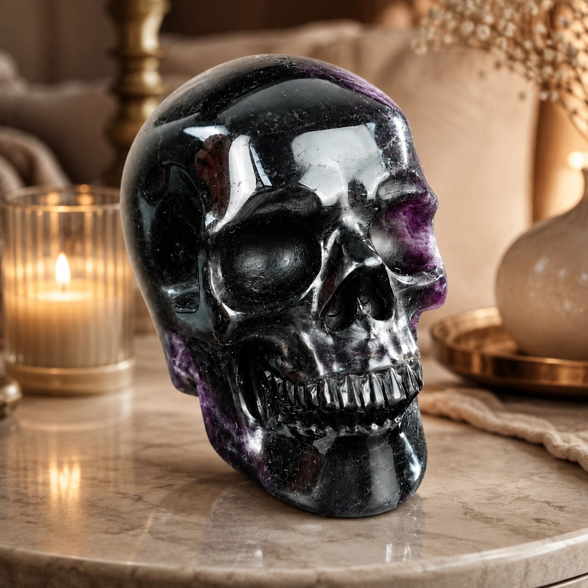 4.5-inch Fluorite Skull