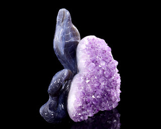 Amethyst Serpent Heart Geode